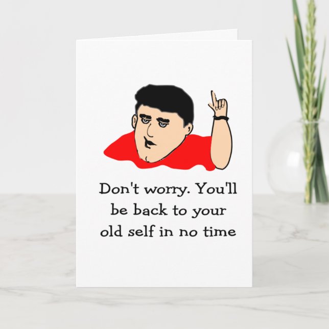 Tarjeta De vuelta a tu antiguo yo (Anverso)