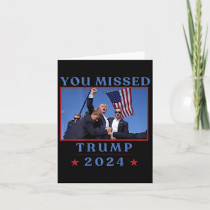 Tarjeta (de vuelta) Divertido que perdió a Trump 2024 en E