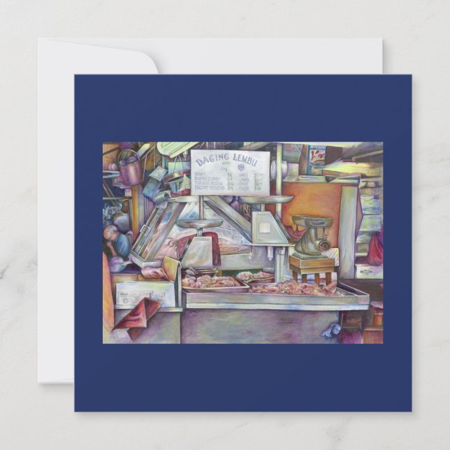 Tarjeta De vuelta en diez minutos, olvidé el cumpleaños de (Anverso)