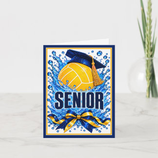 Tarjeta de Water Polo para Senior