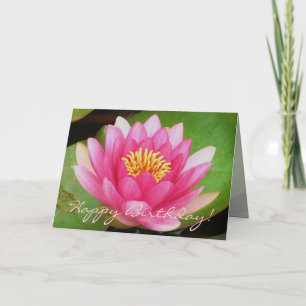 Tarjeta de Waterlily