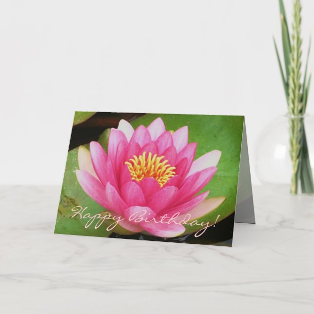 Tarjeta de Waterlily (Anverso)