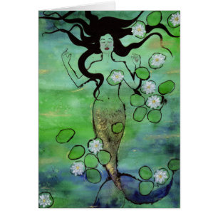 Tarjeta de Waterlily