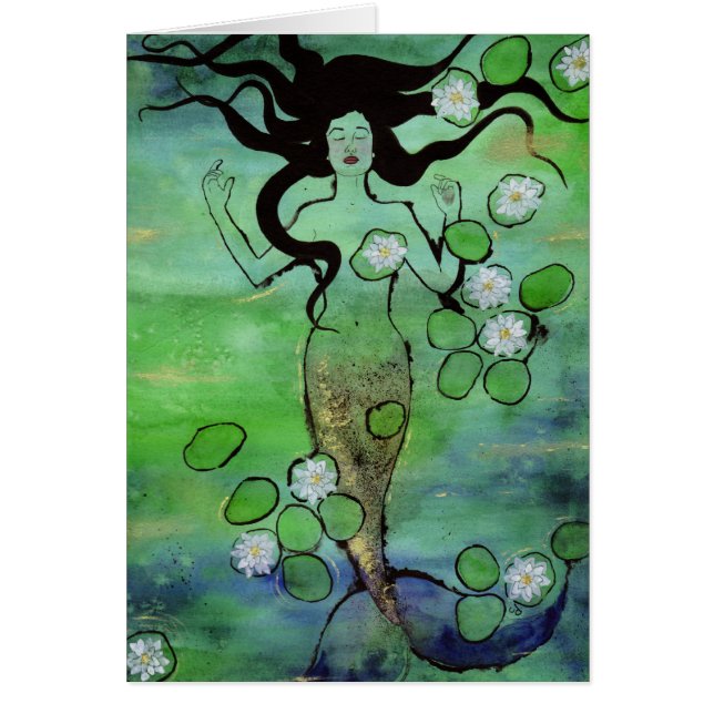 Tarjeta de Waterlily (Frente)