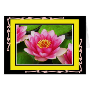 Tarjeta de Waterlily
