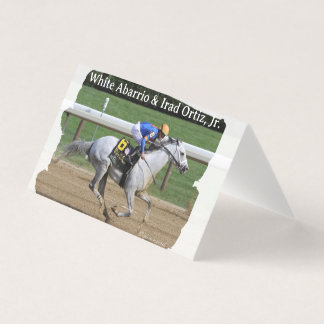 Tarjeta de White Abarrio e Irad Ortiz, Jr.