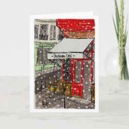 Tarjeta de Winter Wonderland Paris