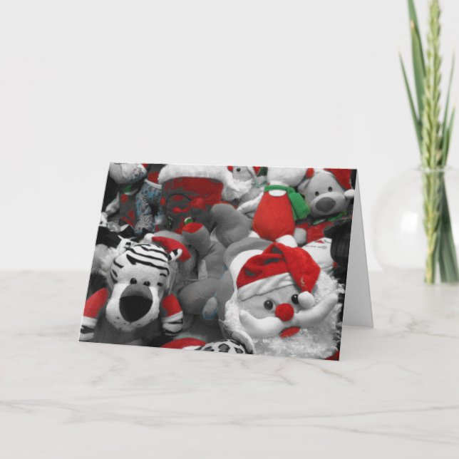 Tarjeta de X'mas de la caña de Billy del Palm (Anverso)