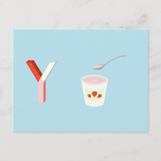Tarjeta de yogur (Anverso)