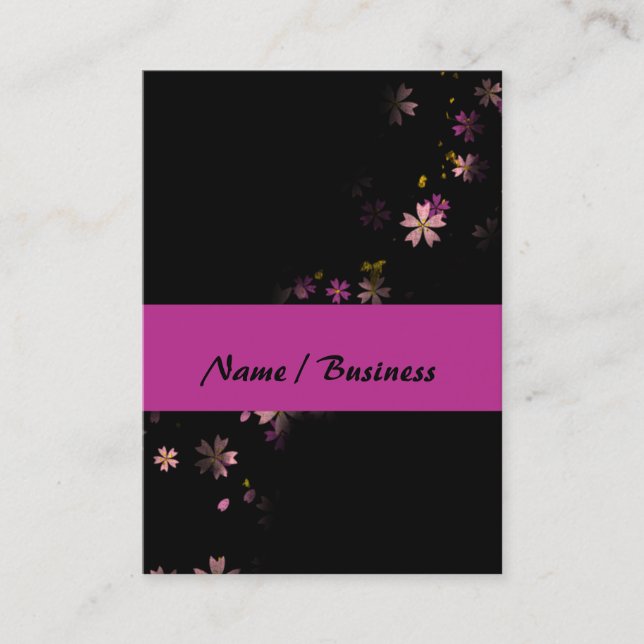 Tarjeta de Yozakura (noche Sakura) (Anverso)