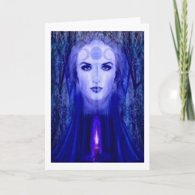 Tarjeta de Yule (Anverso)