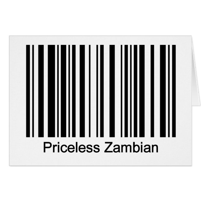 Tarjeta de Zambia (Anverso (Horizontal))