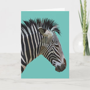 TARJETA DE ZEBRA BLANK