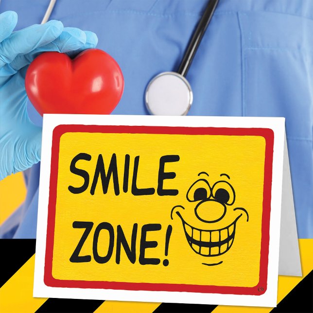 Tarjeta de zona divertida Get Well Smile (Subido por el creador)