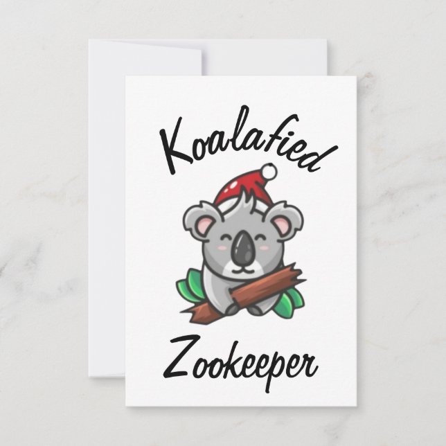 Tarjeta de Zookeeper Koalafied (Anverso)