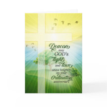 Deacon's Ordination Anniversary Sunlit Meadow