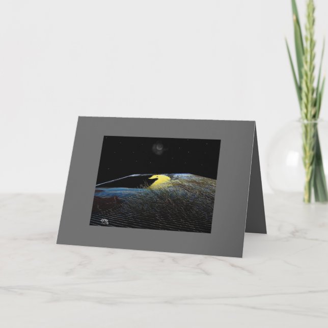 Tarjeta debajo de las estrellas (Anverso)