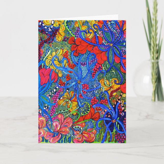 Tarjeta Debajo del mar Notecard (Anverso)