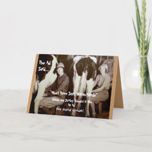 Tarjeta Debe Tener Manos Cálidas Y Suaves