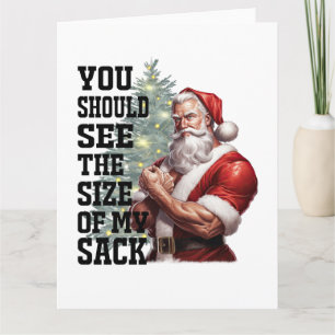 Tarjeta Deberías Ver El Tamaño De Mi Cajón