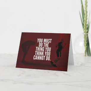 Tarjeta Debes hacerlo: calcular la motivación