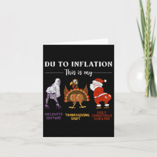 Tarjeta Debido A La Inflación, Este Es Mi Día De Acción De