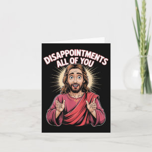 Tarjeta Decepciones Todos Jesús Religión Cristiana F