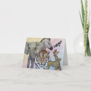 Tarjeta Dechado del safari