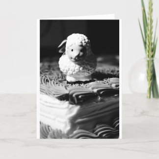 Tarjeta décimosexto Cumpleaños de las ovejas