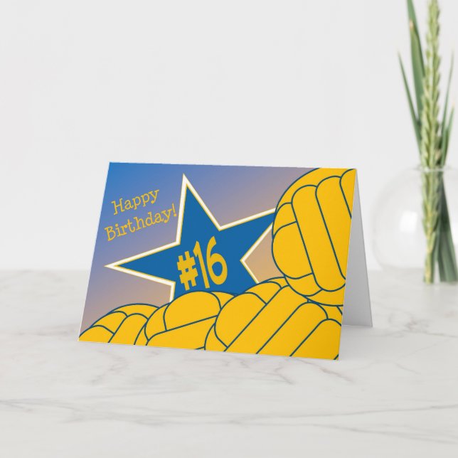 Tarjeta Décimosexto cumpleaños feliz a mi estrella (Anverso)