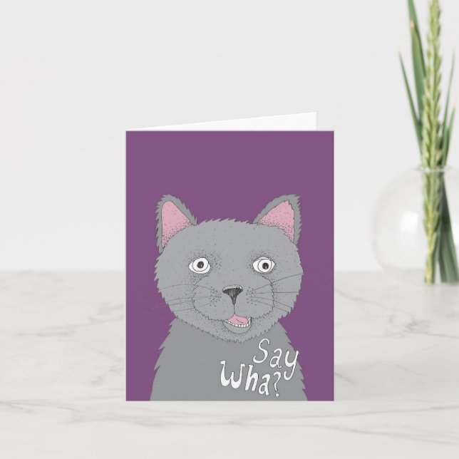 Tarjeta ¿Decir qué? ¿O decir qué? (Anverso)