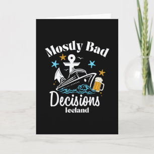 Tarjeta Decisiones Mostly D Islandia Spring Break
