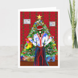 Tarjeta Deck the Tree LeeMarie's Creative Design Card