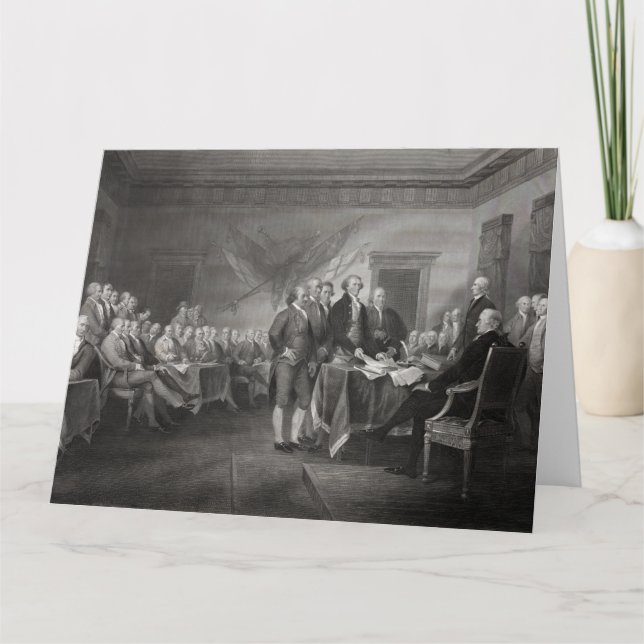 Tarjeta Declaración de Independencia (Anverso)