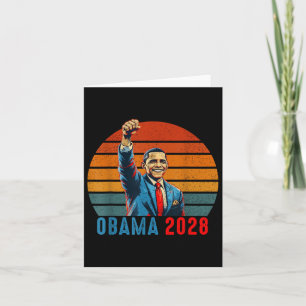 Tarjeta Declaración de retorno de Obama 2028 4