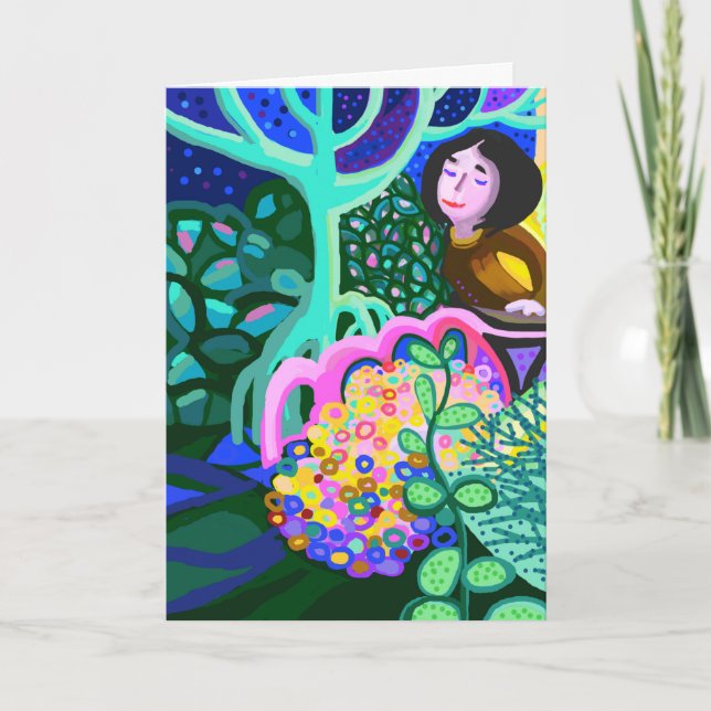 Tarjeta Declaración romántica de amor (Anverso)