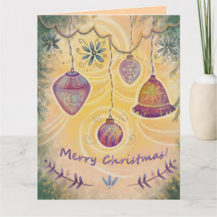 Tarjeta decoración de navidades