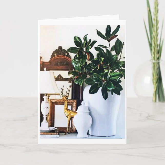 Tarjeta DECORACIÓN DE navidades Y RESTAURANTES DE NAVIDAD  (Anverso)