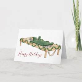 Tarjeta Decorated Pilates Reformer Illustration