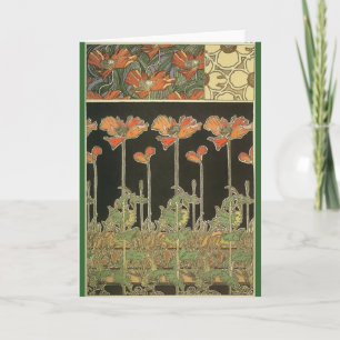 Tarjeta ~ Decoratifs de Alfonso Maria Mucha
