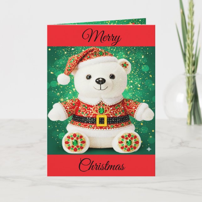 Tarjeta Decorativa de Navidad (Anverso)