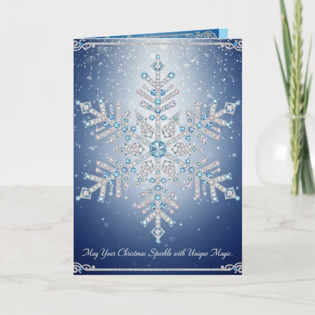 Tarjeta Decorativa de Navidad (Anverso)