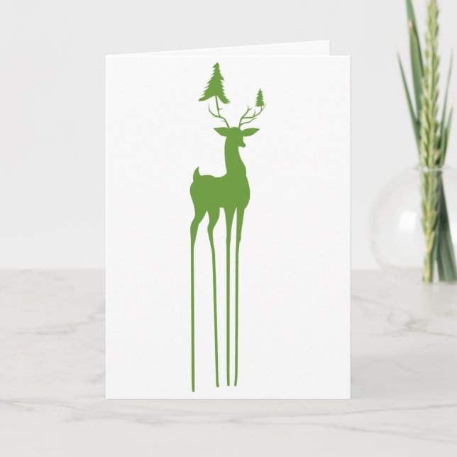 Tarjeta decorativa del día de fiesta del navidad (Anverso)