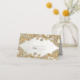 Tarjeta decorativa Gold Place