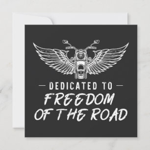 Tarjeta Dedicado A La Libertad De Camino