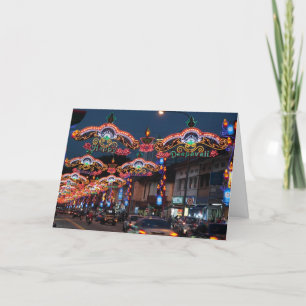 Tarjeta Deepavali feliz