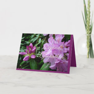 Tarjeta DeepSympathiesRhod-personalizar en cualquier ocasi