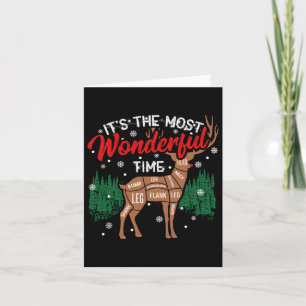 Tarjeta Deer Bbq Funny Grilling Bbq Pitmaster Navidades Rb