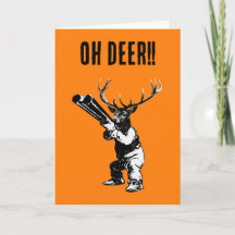 Tarjeta Deer Hunter Oh Deer