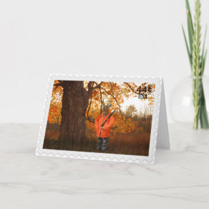 Tarjeta Deer Hunter por cumpleaños